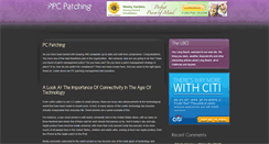 Desktop Screenshot of pcpatching.com