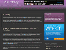 Tablet Screenshot of pcpatching.com